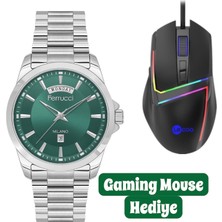 Ferrucci Ferruci Erkek Kol Saati Gaming Mouse Hediye