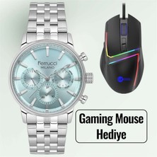 Ferrucci Ferruci Erkek Kol Saati Gaming Mouse Hediye