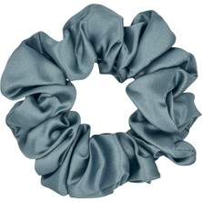 Icon Silk Saf Ipek Saç Tokası Orta Boy (Gece Mavisi)