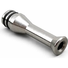 Demet Home 510 Pin 304 Kalite Paslanmaz Çelik Drip Tip Driptip Giriş Capı Yaklaşık 0,8 cm Model Model-2