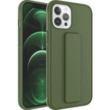 Apple iPhone 12 Pro Uyumlu Kılıf Zore Qstand Kapak