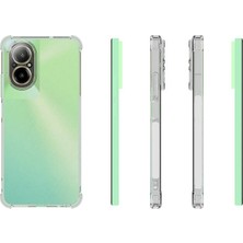 Realme 12 Lite Uyumlu Kılıf Sert Silikon Köşe Korumalı Nitro Anti Shock Zore Silikon