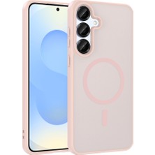 Samsung Galaxy A57 Uyumlu Kılıf M-Safe Şarj Özellikli Zore Babet Kapak