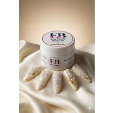 Easy Beauty Beyaz Hamur Jel -1 30GR Tırnak Süsleme Hamuru 3 Boyutlu Hamur Jel Non-Stıck -1