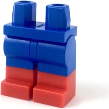 LEGO Minifigür Parçaları: Legs Decorated, Bacak, Ayak: 970C00PB0420