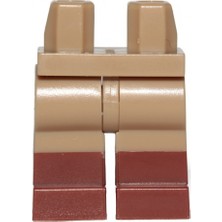 LEGO Minifigür Parçaları: Legs Decorated, Bacak, Ayak: 970C00PB1023