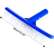 Divitech Havuz Fırçası Düz 26CM, Plastik