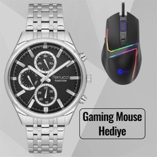 Ferrucci Ferruci Erkek Kol Saati Gaming Mouse Hediye