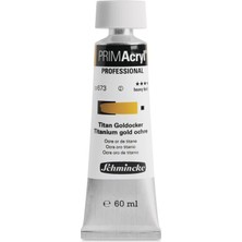 Schmincke : Primacryl Akrilik Boya : 60 ml : Titanium Gold Ochre