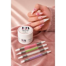 Easy Beauty Hamur Gel 20ML Beyaz 4 Adet Şekil Verme Silikonu Hamur Jel Non-Stıck 1