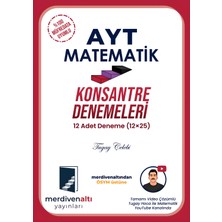 Tugay Hoca Ayt Matematik Konsantre Denemeleri - Merdivenaltı Yayınları   (Tamamı Video Çözümlü)