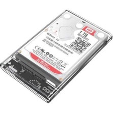 Krl 2.5" USB 3.0 Sata Harddisk Kutusu HDD Şeffaf Kutulu