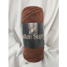 Belirtilmemiş Sultan Supra Kahverengi El Örgü Ipi 200GR.-200MT. (1 Adet) - Renk: 3217