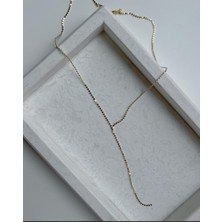 Nevamor Minimal Pul Ezme Zincir Y 14K Kolye
