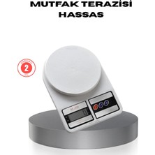 tp Buğz Hassas Dijital Mutfak Tartısı – 1g Doğruluk, LCD Ekran, Otomatik Kapanma