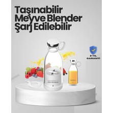 Calperia Pembe ve Beyaz Renk Seçenekli Mini Boy Meyve Sıkıcı