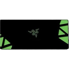 Krl Razer 5 Desenli Oyuncu Mouse Pad 70X30 cm Kaymaz Dikişli