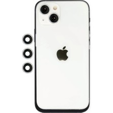 Hsc Bilişim Iphone 14 Shine Kamera Lens - Gümüş