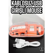 Calperia Fare Mouse Çift Modlu Kablosuz Bağlantılı 2.4ghz Destekli