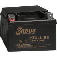 Orbus YTX4L-BS Motosiklet Aküsü