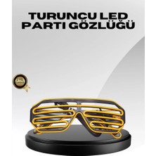 Calperia Işıklı Tasarımlı LED Gözlük Eğlence Aksesuarı