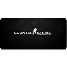Krl Counter Strike Oyuncu Mouse Pad 70X30 cm Kaymaz Dikişli
