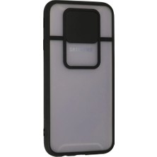 Hsc Bilişim Galaxy J7 Pro / J730 Kılıf Palm Buzlu Kamera Sürgülü Silikon - Siyah
