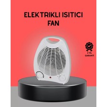 Calperia Mini Elektrikli Isıtıcı 2000W – Termostatlı Fanlı Isıtma, Taşınabilir Tasarım