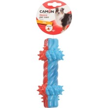 Camon Braided Tpr Dumbbell Sesli Örgü Dambıl Köpek Oyuncağı