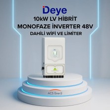 Deye 8kw On-Grid Trifaze Hibrit 48V Inverter