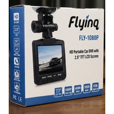 Flyinq FLY-1080P Araç Içi Kamera Hd Dvr Gece Görüşlü 2.5” LCD Ekranlı Araç Kamerası