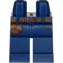 LEGO Minifigür Parçaları: Legs Decorated, Bacak, Ayak: 970C00PB0821