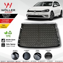 Wöller Volkswagen Golf 7 Bagaj Havuzu 2012 2020 Arası 3D Wöller Ultraflex Esnek