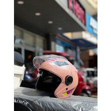 Motohat Güneş Vizörlü Motosiklet Kaskı - Mevzuata Uygun