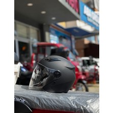Motohat Güneş Vizörlü Motosiklet Kaskı - Mevzuata Uygun