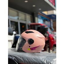 Motohat Güneş Vizörlü Motosiklet Kaskı - Mevzuata Uygun