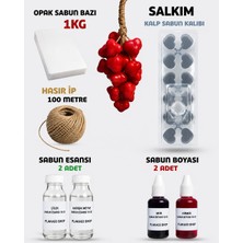 Plaka53 Shop Salkım Kalp Sabun Yapım Seti