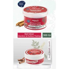 Mixup Peeling Red Velvet 300ML & Sulphur Red Velvet Bakım Yağı 56G