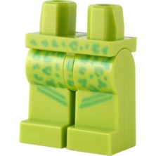 LEGO Minifigür Parçaları: Legs Decorated, Bacak, Ayak: 970C00PB1273