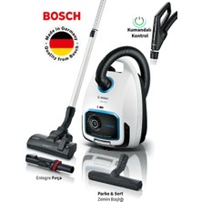 Kumandalı Kontrol Yüksek Performanslı Serie 6 Propower 700W Toz Torbalı Süpürge-Bosch Premium Dizayn