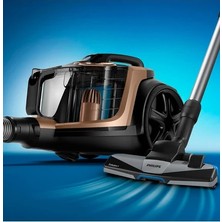 Philips Marathon Daily - Yüksek Emiş Gücü, Sessiz Çalışma ve Hepa Filtre 7000 Serisi Turbo Halıdöver Fırçalı Süpürge