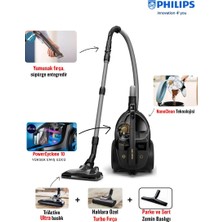 Philips  Marathon ULTIMATEXB9125TOZ Torbasız Süpürge+ Halı Döver Turbo Başlık +Yedek Filitre Hediyeli