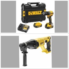 Dewalt DCD799P2T 18V Darbeli Vidalama + Dch 133 18 V Kırıcı Delici 2x5.0 Ah Akü