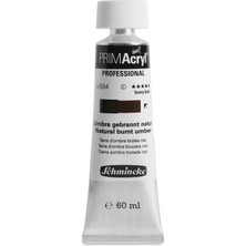 Schmincke : Primacryl Akrilik Boya : 60 ml : Natural Burnt Umber