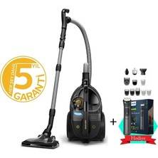 Philips Kumandalı Kullanım Üst Düzey Torbasız Teknoloji Marathon Ultimate Toz Torbasız Süpürge+ Islak Kuru Traş Makinesi 