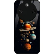 Voyo Honor Magic 8 Lite 5g Kılıf Silikon Desenli Renkli Süslü Kapak