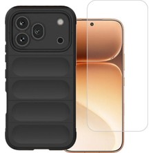 Teleplus Honor 600 Pro Kılıf Kamera Korumalı Etnik Kılıf + Nano Ekran Koruyucu