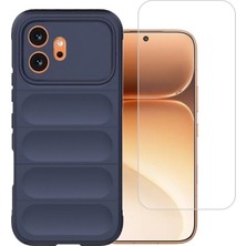 Teleplus Honor 600 Kılıf Kamera Korumalı Etnik Kılıf + Nano Ekran Koruyucu