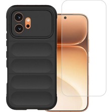 Teleplus Honor 600 Kılıf Kamera Korumalı Etnik Kılıf + Nano Ekran Koruyucu