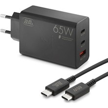 Subzero Huawei Mate X6 Uyumlu 65W 3 Girişli Hızlı Şarj Aleti + Kablo